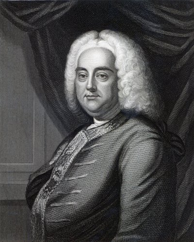 George Frederic Handel, inciso da Thomson da English School
