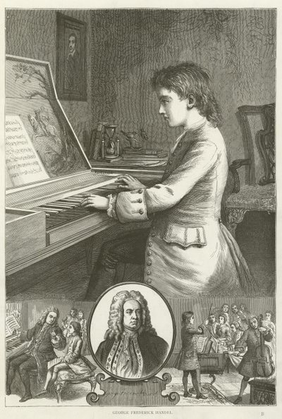 George Frederick Handel da English School