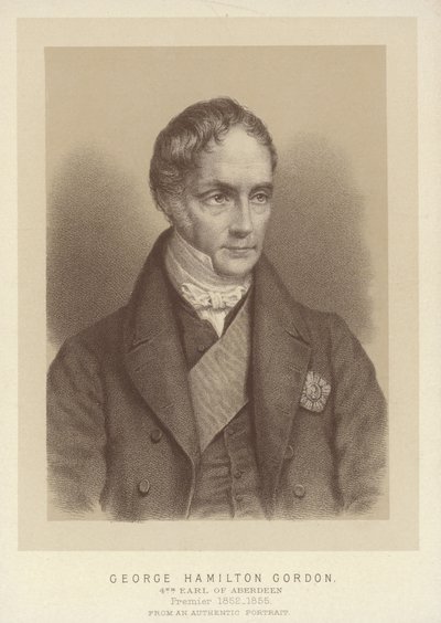 George Hamilton-Gordon, 4° Conte di Aberdeen da English School