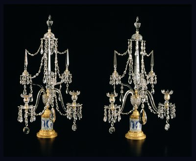Candelabro di Giorgio III, c.1790 da English School