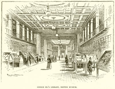 Biblioteca di Giorgio III, British Museum da English School