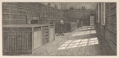 Biblioteca di Giorgio III, La Grande (o Ovest) Biblioteca, Buckingham House, da Frederick Augusta Barnard, Bibliothecae regiae catalogus, volume I da English School