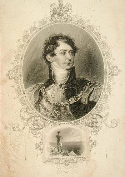 Giorgio IV (1762-1830) re di Gran Bretagna, Irlanda e Hannover da English School