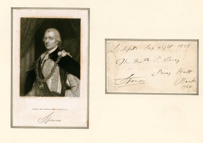 George John Spencer, Conte Spencer da English School