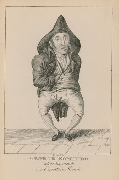 George Romondo, alias Raymondo, un eccentrico imitatore da English School