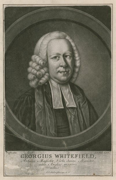 George Whitefield, MA, uno dei fondatori del Metodismo da English School