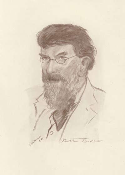 George William Russell, scrittore e pittore nazionalista irlandese da English School