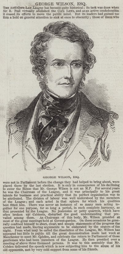 George Wilson, Esquire da English School