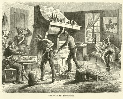 Tedeschi in possesso, settembre 1870 da English School