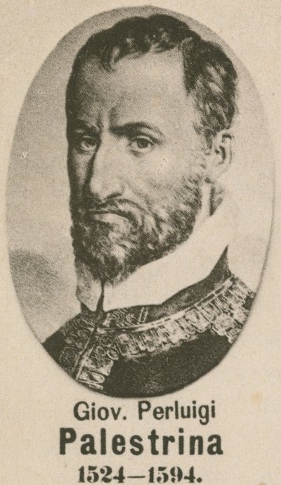 Giovanni Pierluigi da Palestrina (incisione) da English School