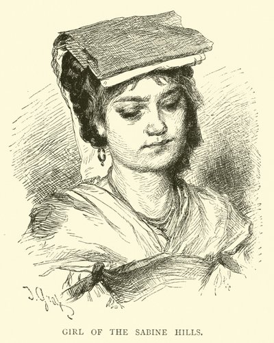 Ragazza delle colline sabine da English School
