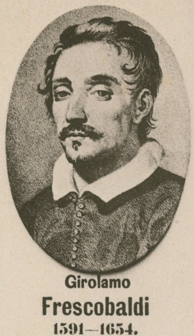 Girolamo Frescobaldi (incisione) da English School