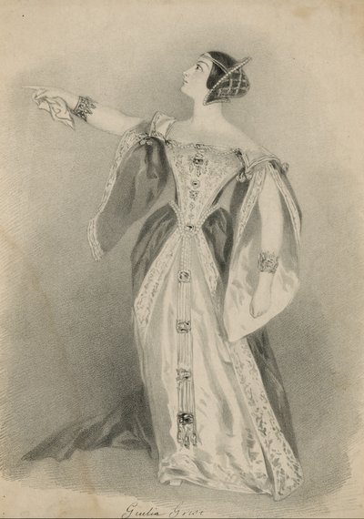 Giulia Grisi, cantante d