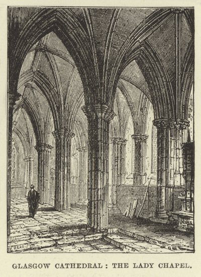 Cattedrale di Glasgow, la cappella della Madonna da English School
