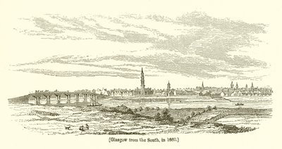 Glasgow dal sud, nel 1660 da English School