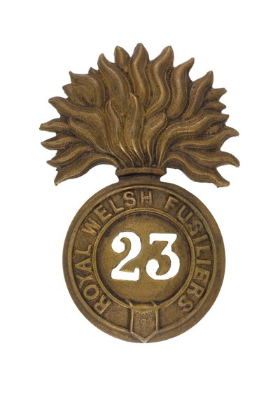 Distintivo di Glengarry, c.1874-81 (ottone) da English School