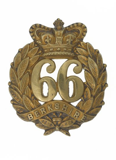 Distintivo di Glengarry, c.1874-81 (ottone) da English School