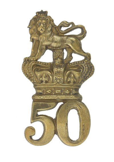 Distintivo di Glengarry, c.1874-81 (ottone) da English School