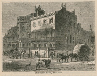 Gloucester House, Piccadilly, Londra da English School