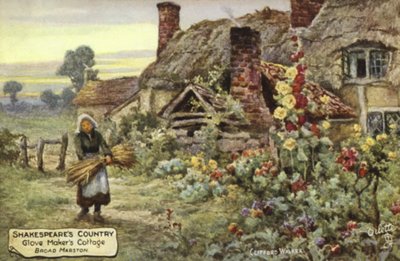 Cottage dei guantai, Broad Marston, Worcestershire da English School