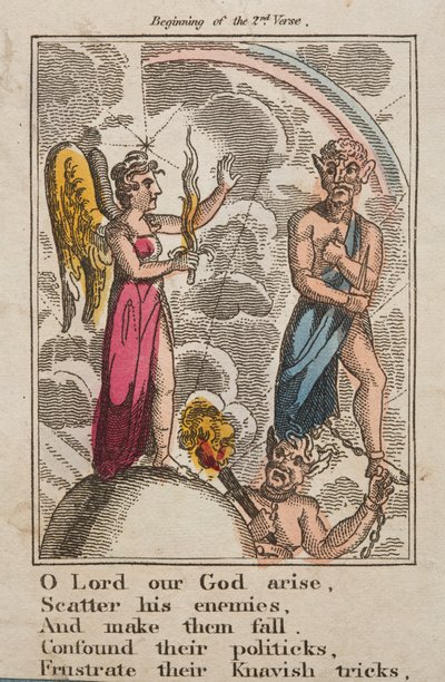 Dio salvi il Re, c.1810 da English School