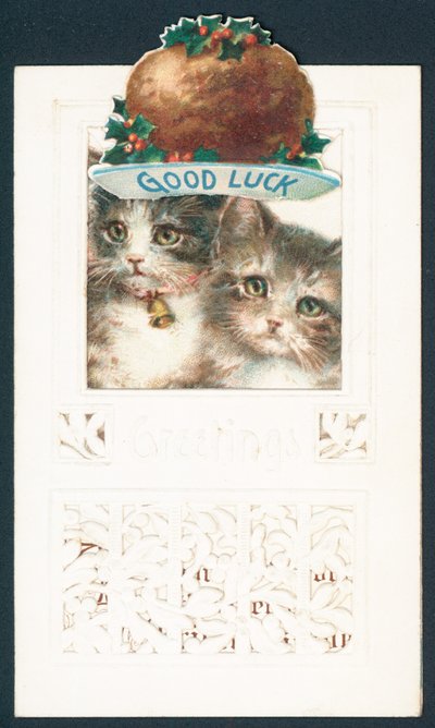 Buona fortuna - Cartolina di auguri di Natale da English School