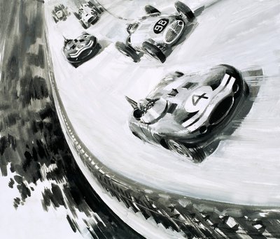 Gran Premio, Monza, Italia, 1957 da English School