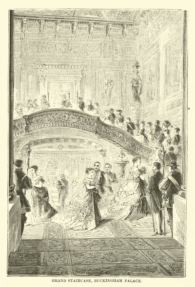 Grande Scalinata, Palazzo di Buckingham da English School