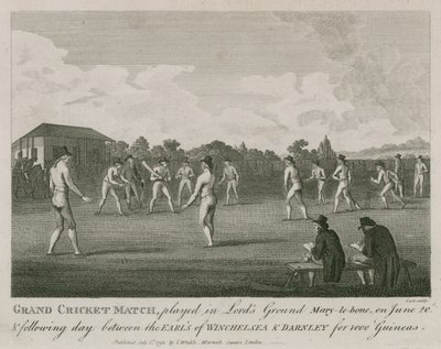 Grande partita di cricket giocata al Lords Ground, Marylebone, Londra da English School