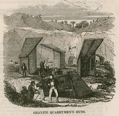 Capanni dei Cavatori di Granito, Rubislaw, Aberdeen da English School