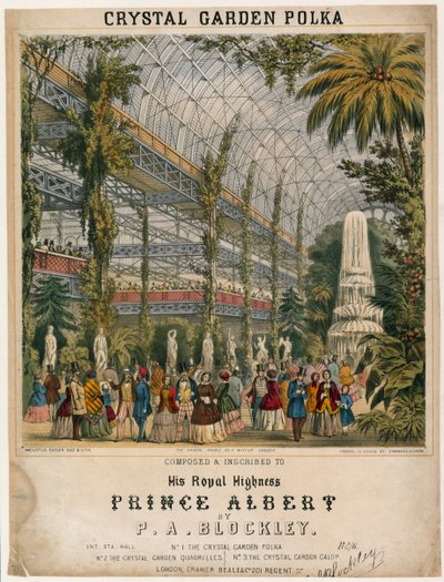 Grande Esposizione, 1851, Crystal Garden Polka da English School