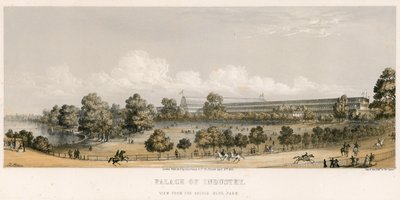 Grande Esposizione, 1851, Dal Ponte, Hyde Park da English School