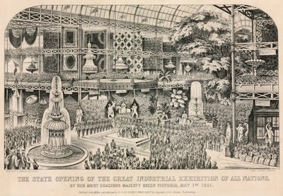 Grande Esposizione, 1851, Apertura il 1 maggio 1851 da English School