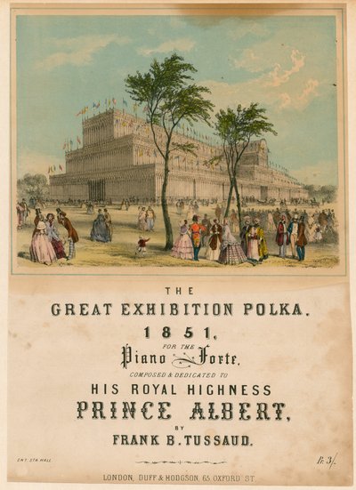 Polka della Grande Esposizione, 1851 da English School