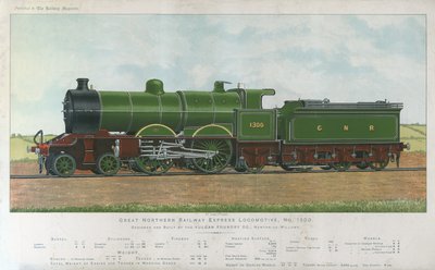 Grande locomotiva espressa del Nord da English School