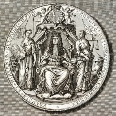 Grande Sigillo di Re Giorgio I da English School