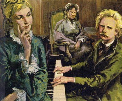 Grieg celebrò il suo fidanzamento con Nina Hagerup componendo Ti Amo da English School