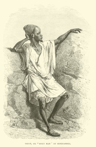 Griot, o Santo Uomo di Senegambia da English School