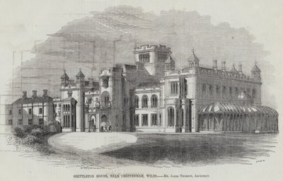 Grittleton House, vicino a Chippenham, Wilts da English School