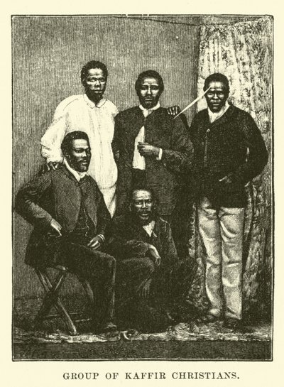 Gruppo di Cristiani Kaffir da English School