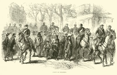 Gruppo di prigionieri, aprile 1871 da English School