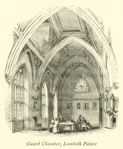 Camera della guardia, Palazzo di Lambeth da English School