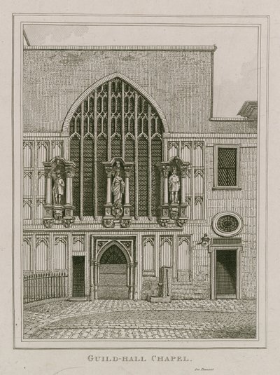 Cappella della Guildhall, Londra da English School