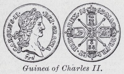 Guinea di Carlo II da English School