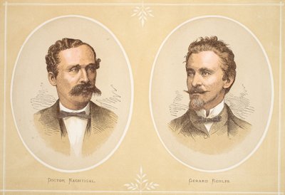 Gustav Nachtigal e Gerard Rohlfs, illustrazione da L