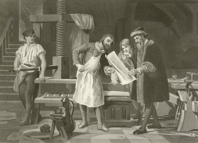 Gutenberg 1400-1468 da English School