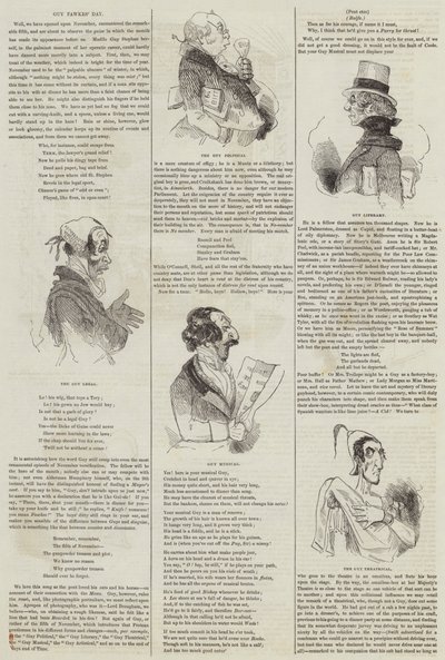 Il giorno di Guy Fawkes (incisione) da English School