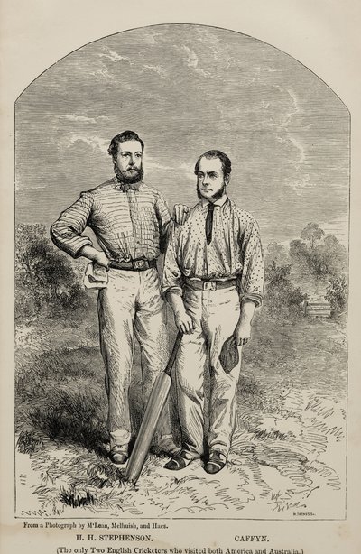 H.H. Stephenson e William Caffyn da English School