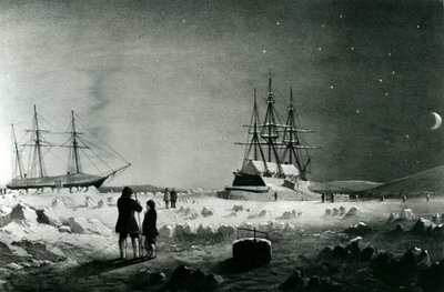 HMS Assistance e Pioneer nei quartieri invernali che tornano alla luce del giorno da English School