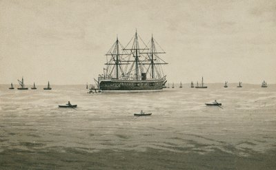 HMS Penelope (litografia) da English School